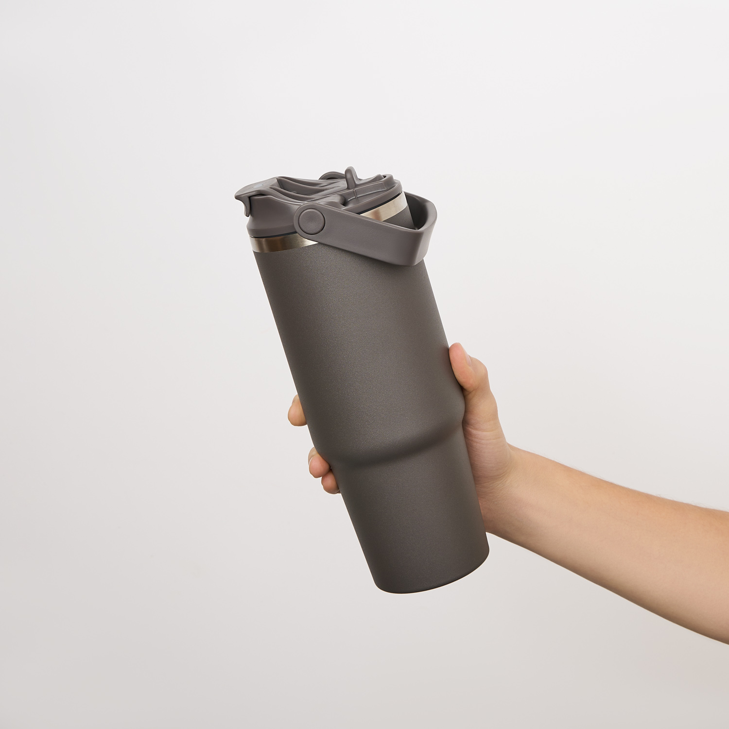 Термокружка вакуумная Монтана (Montana), серая