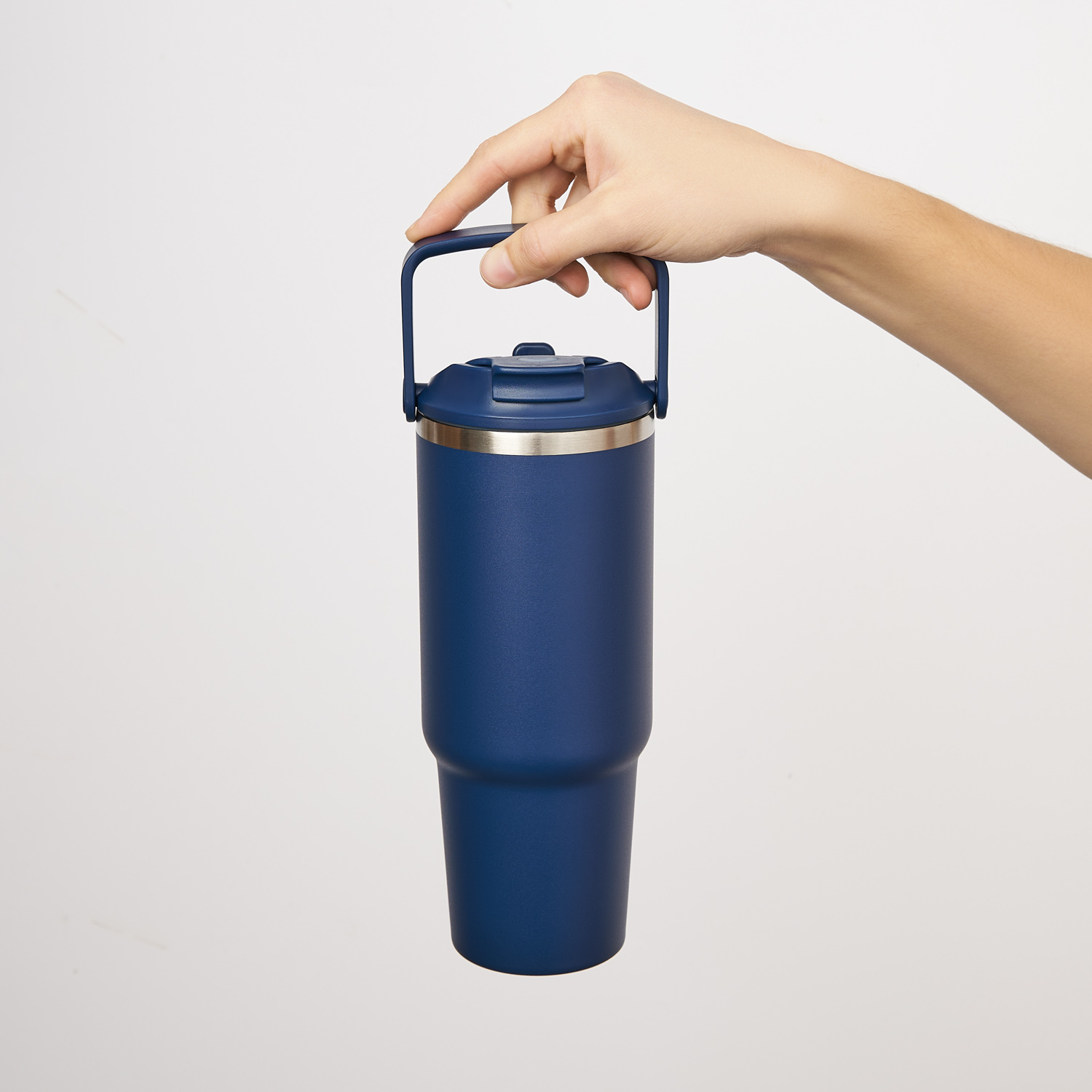 Термокружка вакуумная Монтана (Montana), синяя