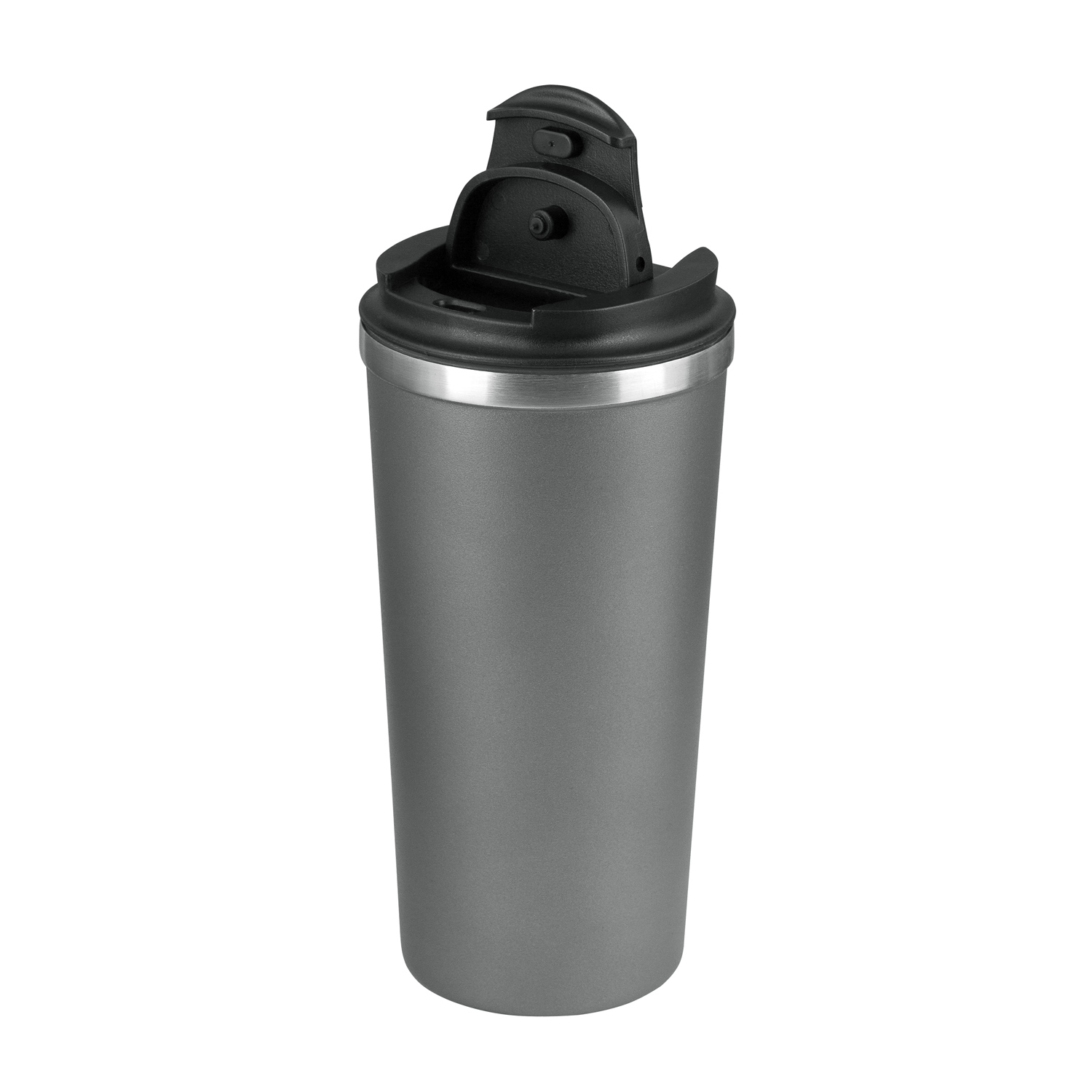 Термокружка вакуумная Палермо (Palermo), светло-серая