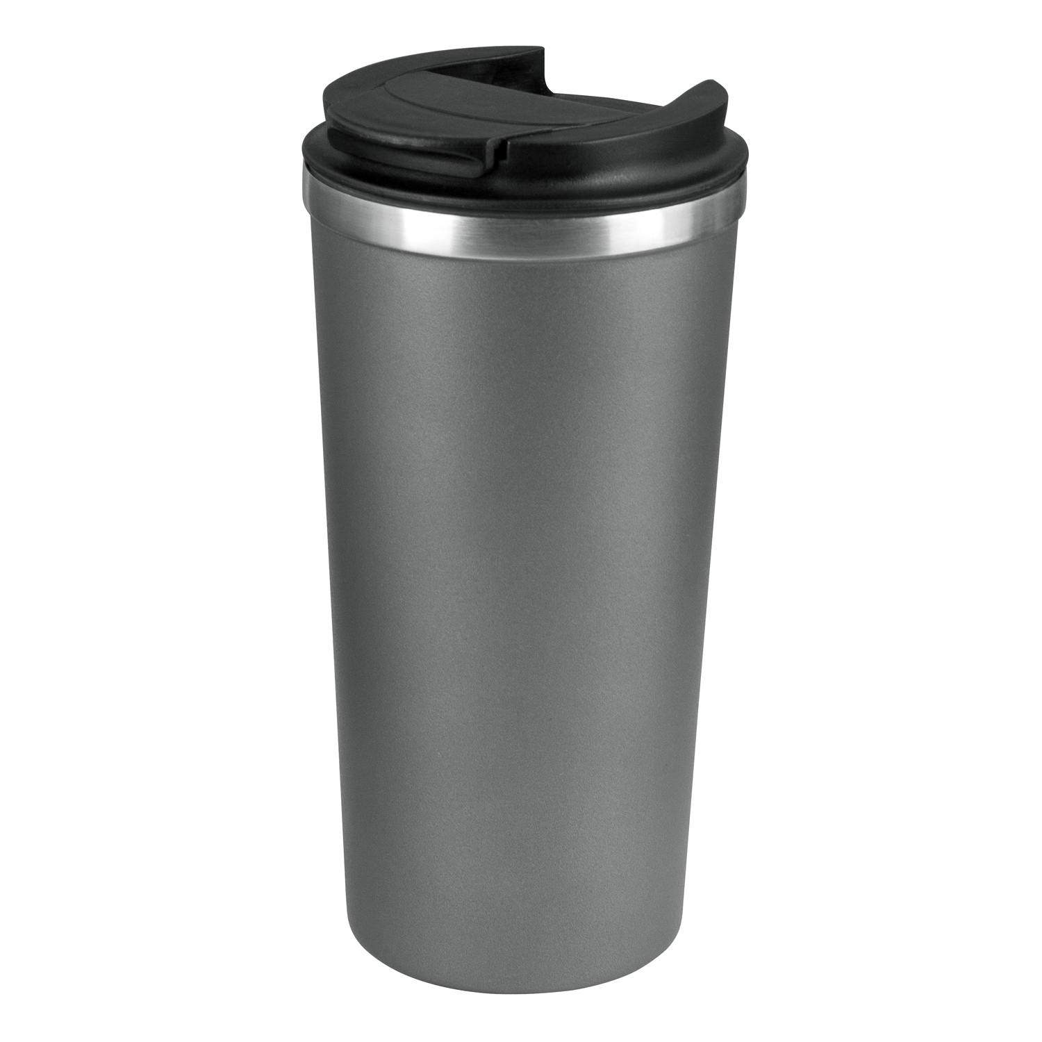 Термокружка вакуумная Палермо (Palermo), светло-серая