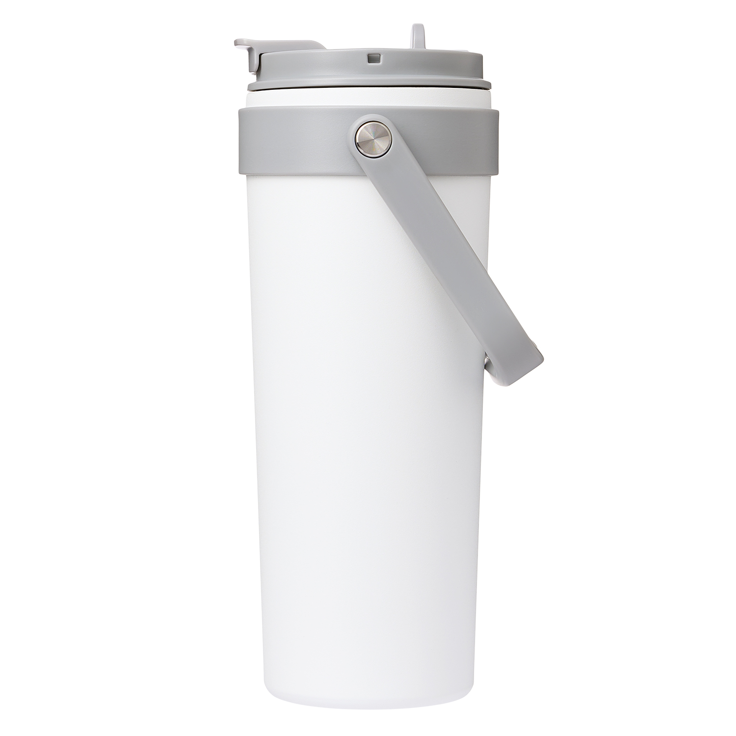 Термокружка вакуумная Соло (Solo), белая