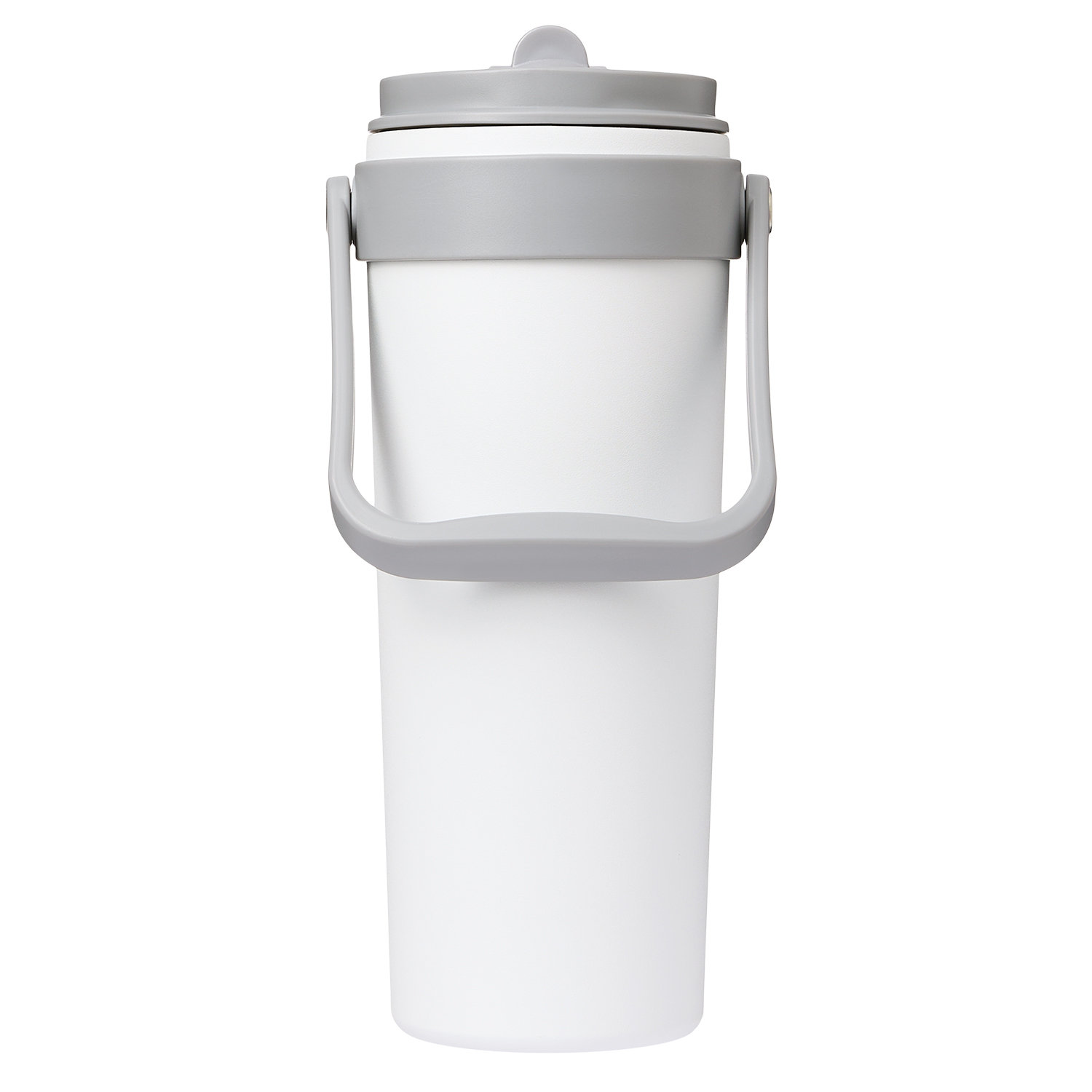 Термокружка вакуумная Соло (Solo), белая