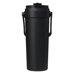 Термокружка вакуумная Соло (Solo), черная