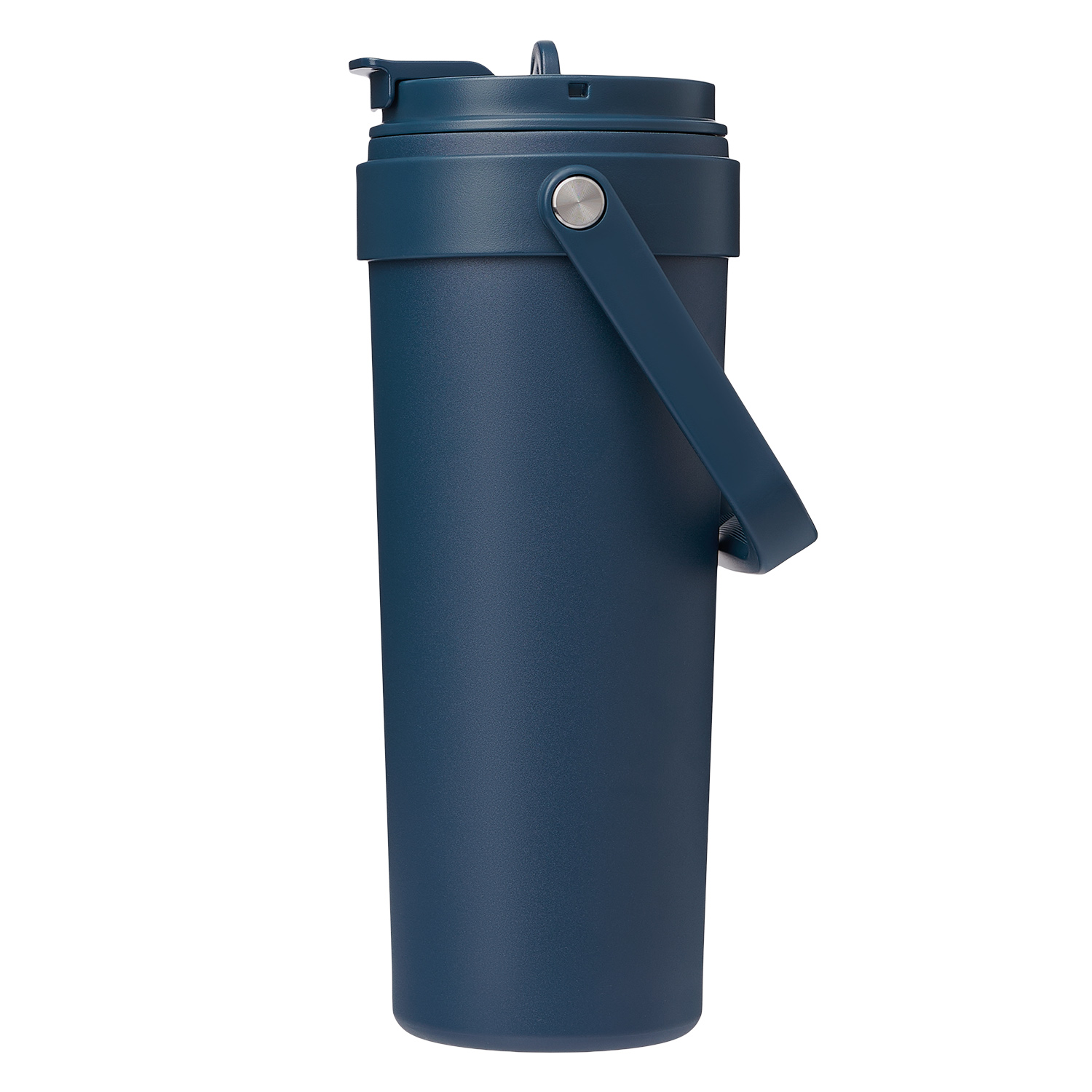 Термокружка вакуумная Соло (Solo), синяя