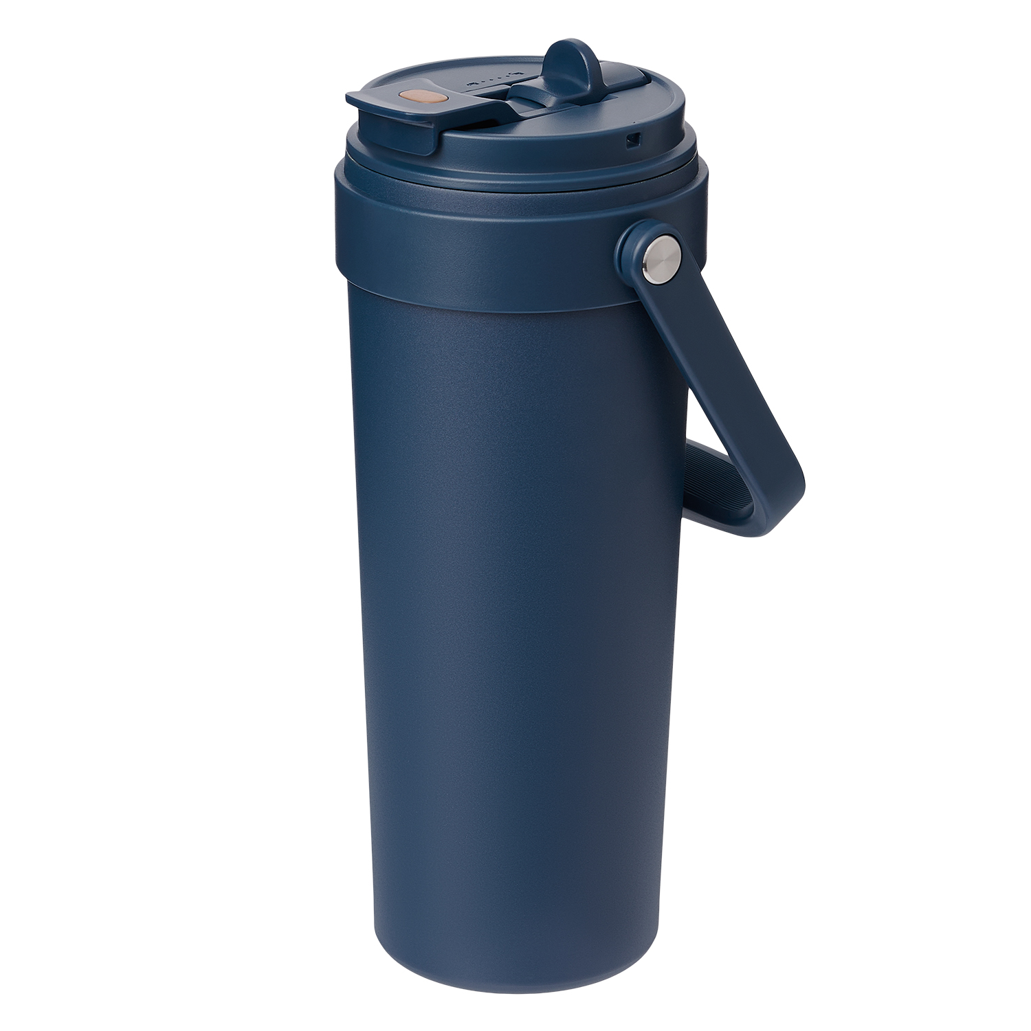 Термокружка вакуумная Соло (Solo), синяя