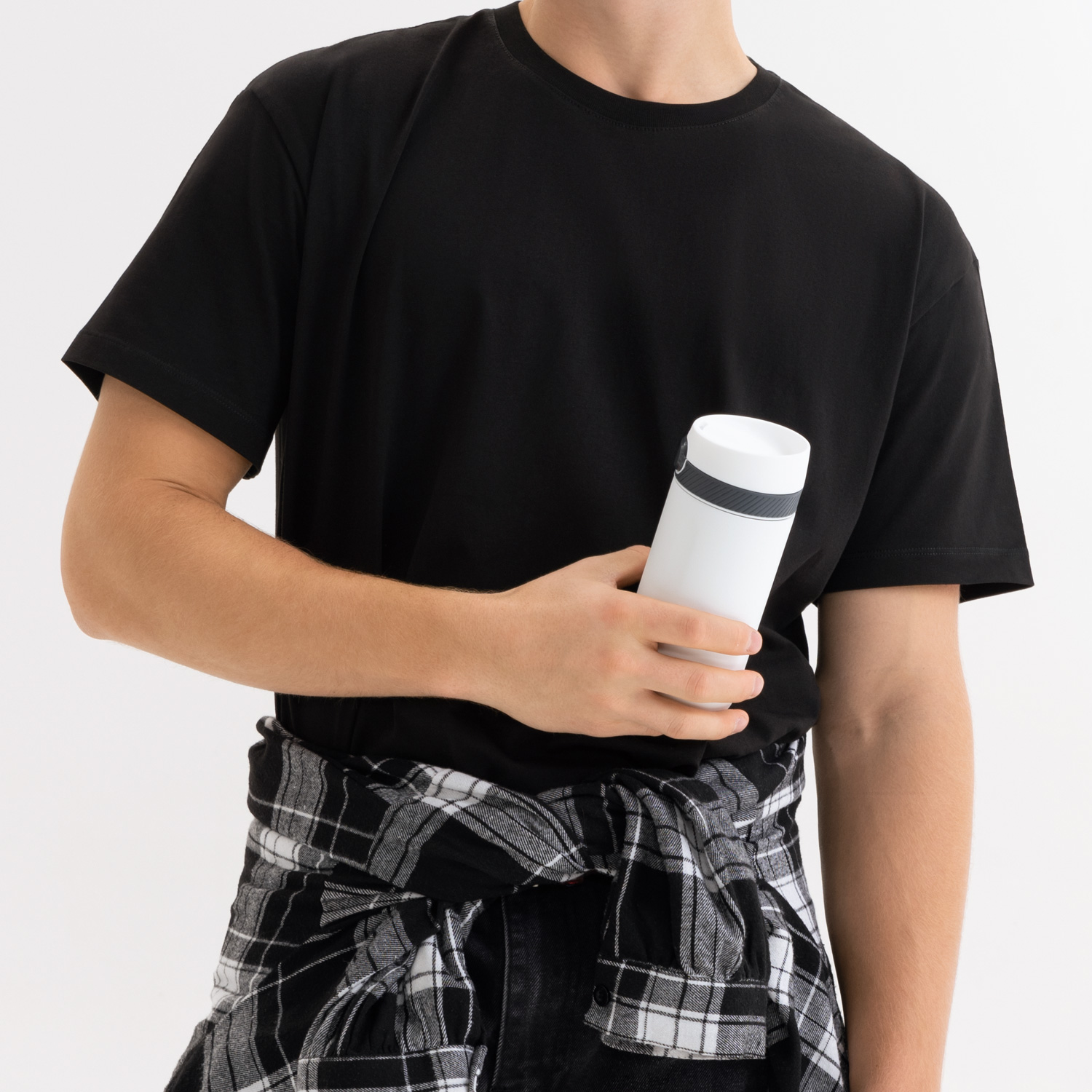 Термокружка вакуумная Толедо (Toledo), белая