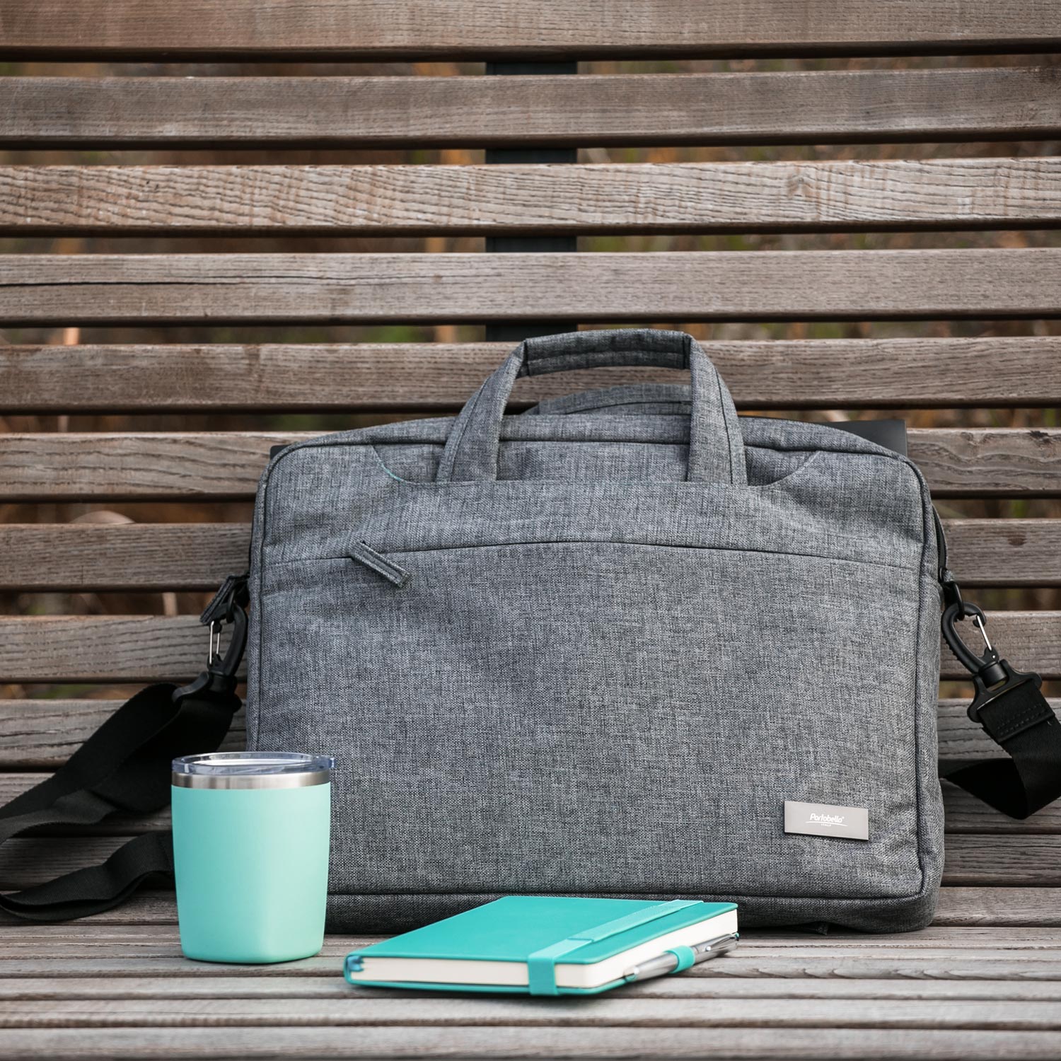 Термокружка вакуумная Вива (Viva), аква