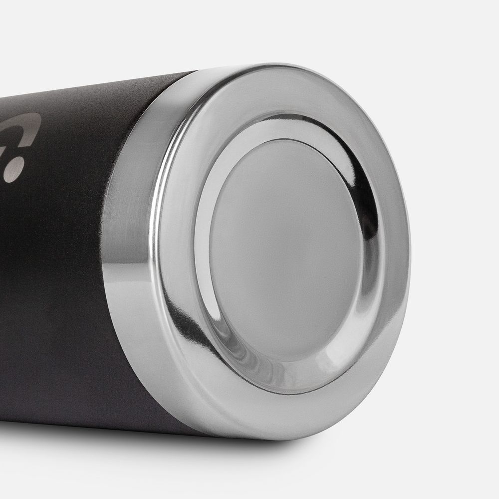 Термос Relaxika 750 со стикерпаком, черный