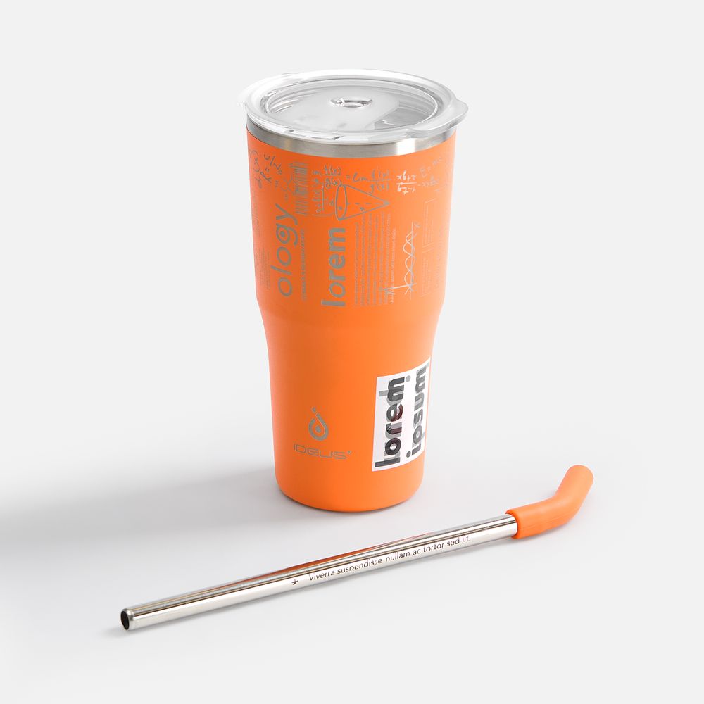 Термостакан Sapporo М, оранжевый