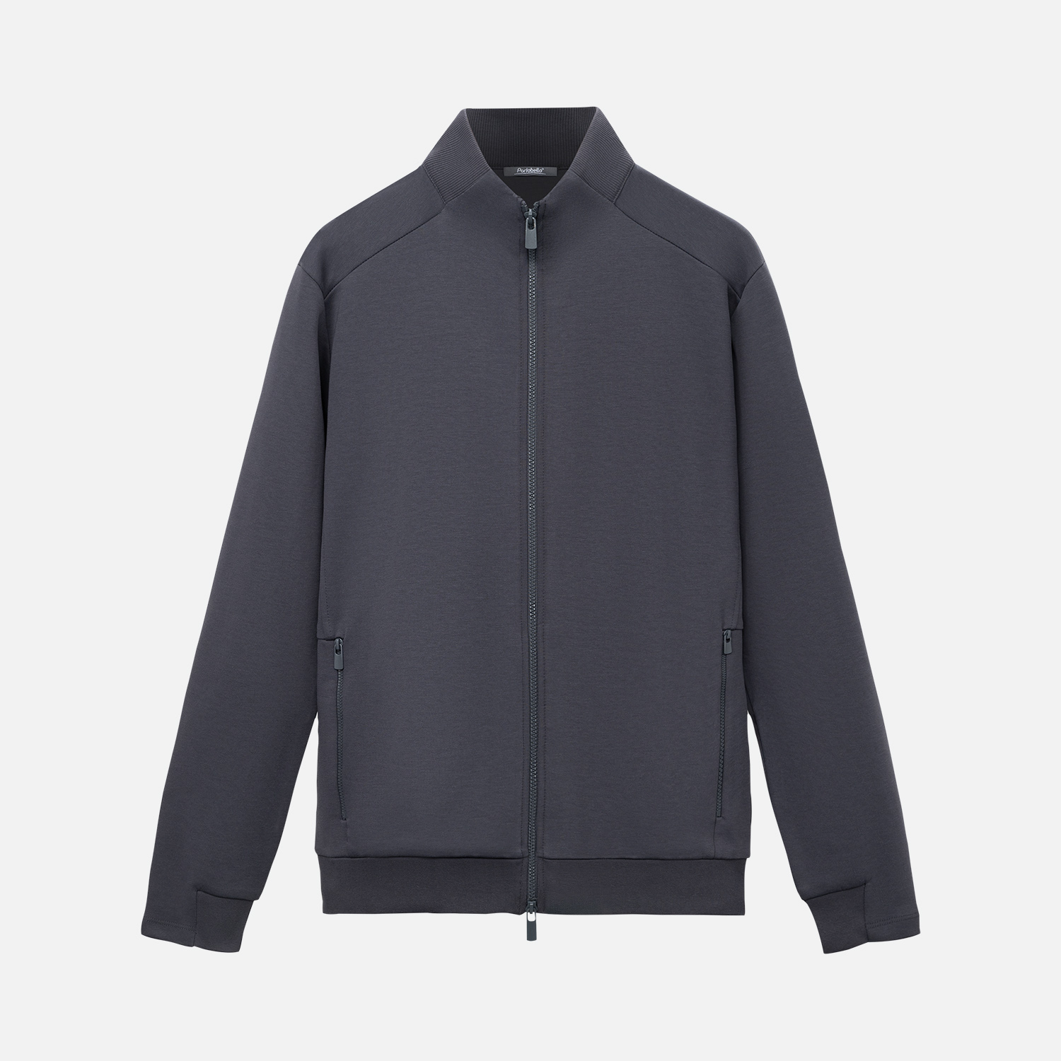 Толстовка на молнии Астин (Astin) антрацит, размер XXL