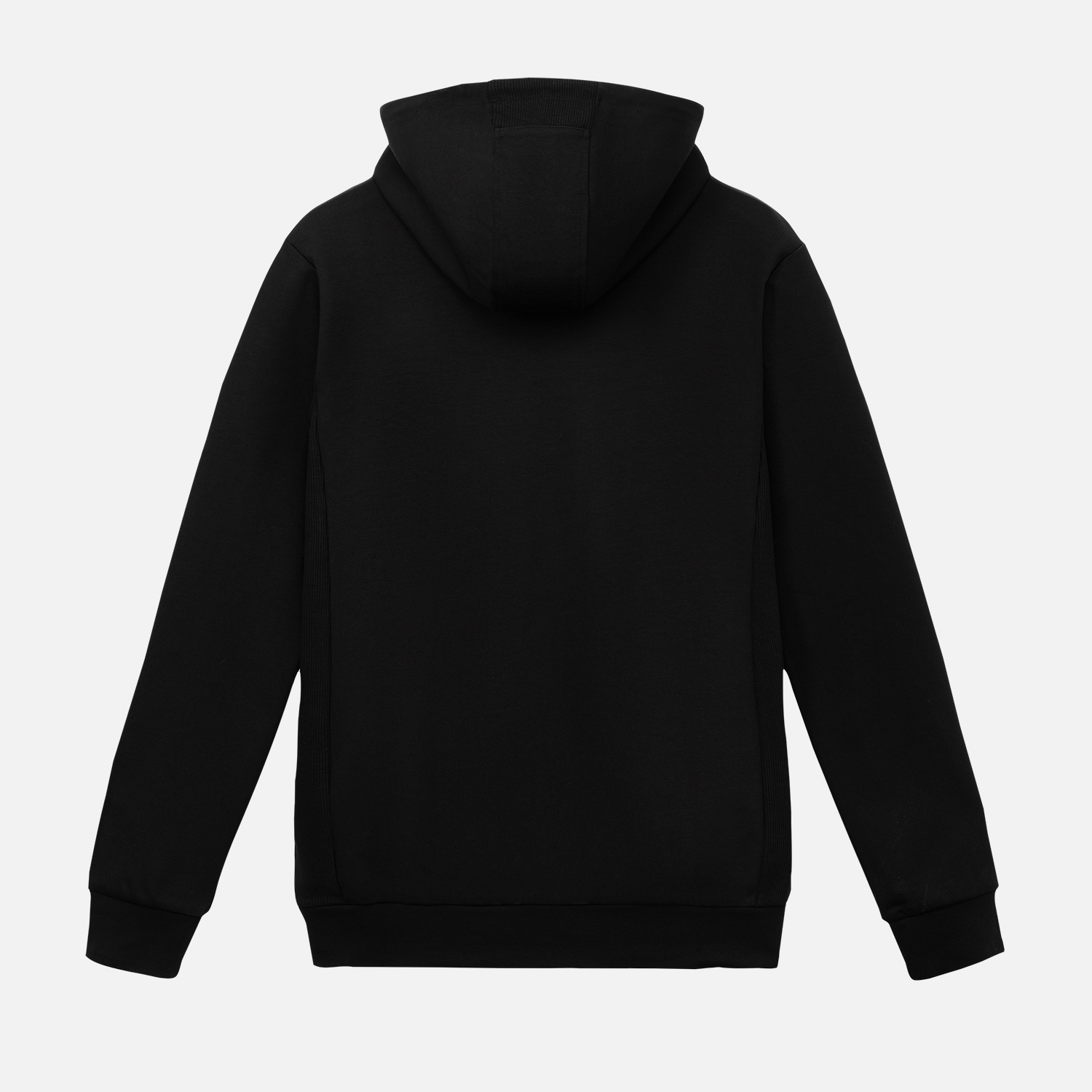 Толстовка на молнии с капюшоном Матео (Mateo) черная, размер S/M