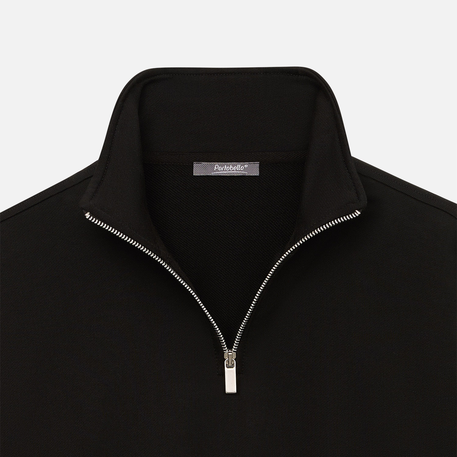 Толстовка на молнии унисекс Флоу (Flow), черная, размер 5XL/6XL