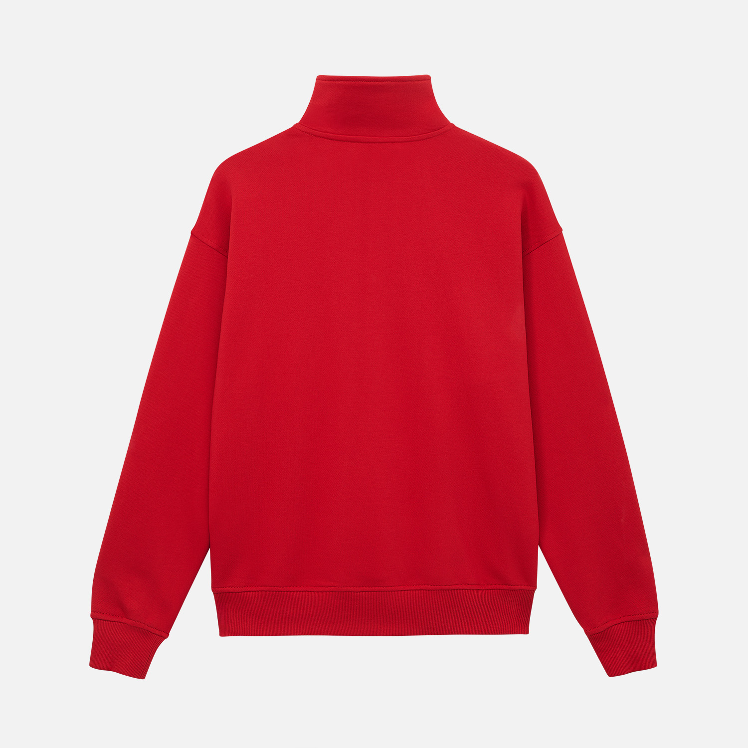 Толстовка на молнии унисекс Флоу (Flow), красная, размер 3XL/4XL
