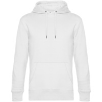 Толстовка с капюшоном унисекс King, белая, размер 3XL