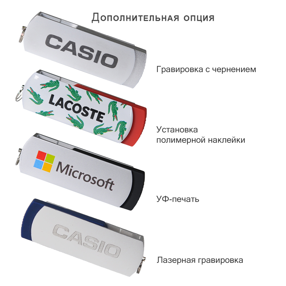 USB Флешка Элеганте (Elegante) 16 Gb, черный, в подарочной упаковке