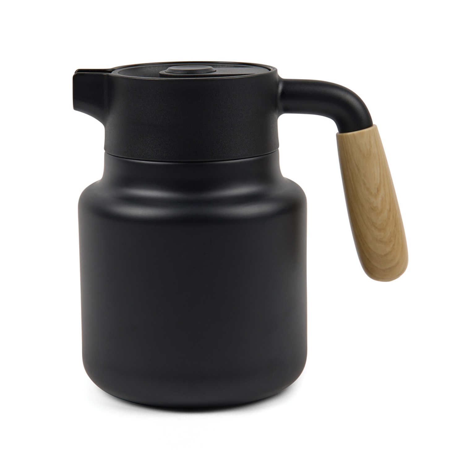 Вакуумный термос с ручкой VINGA Arbe из переработанной нержавеющей стали RCS, 1 200 мл