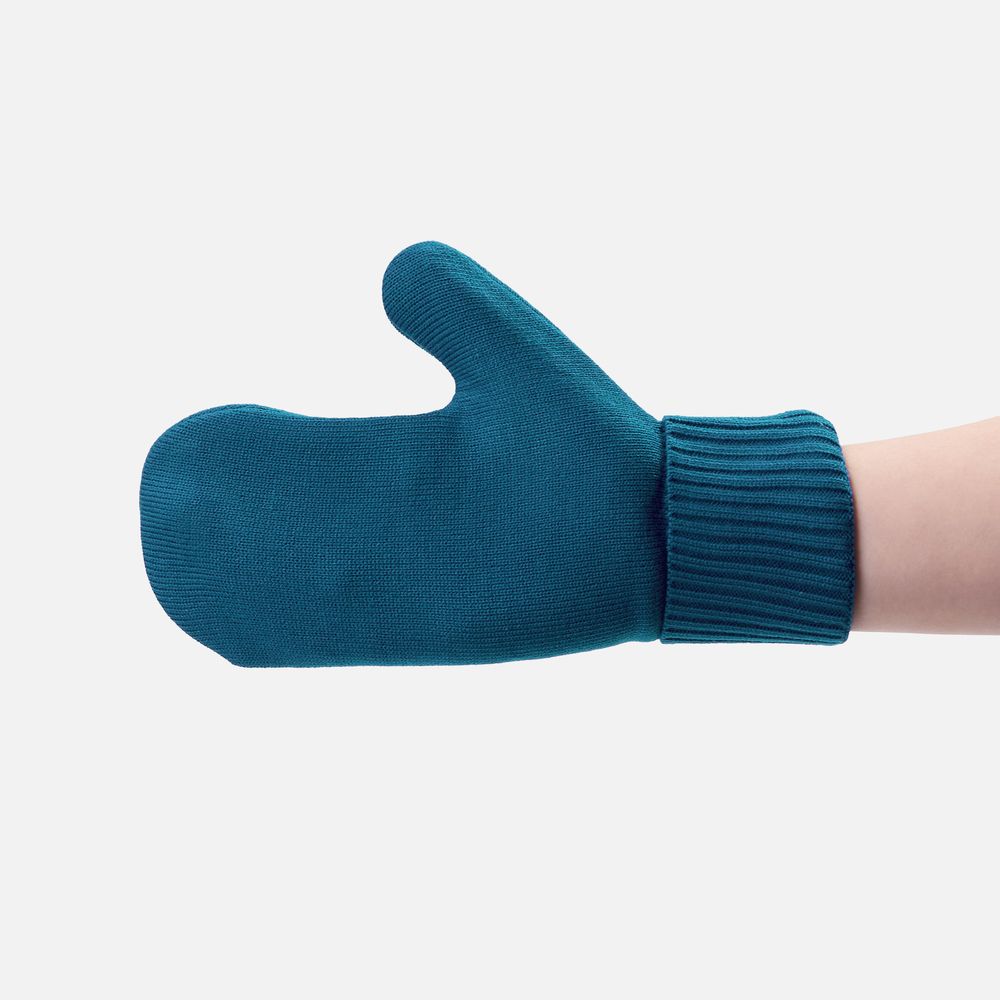 Варежки Yong, темно-синие (морская волна)