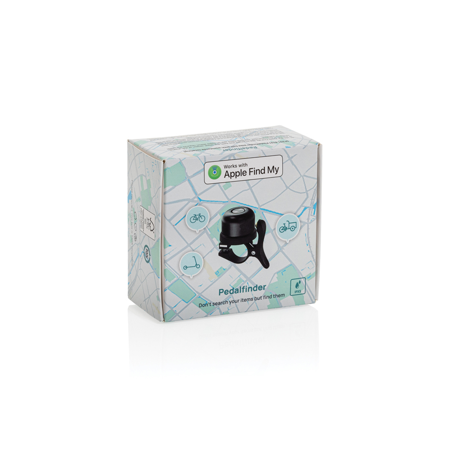 Велосипедный звонок Pedalfinder с технологией Find My