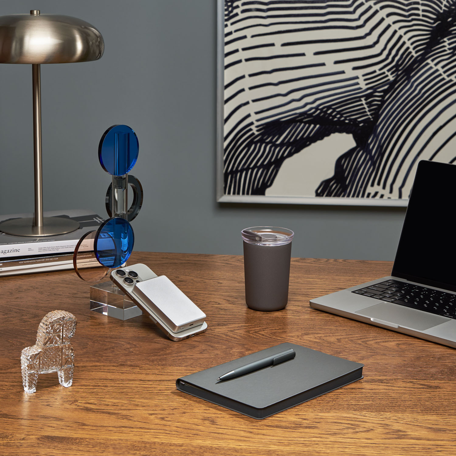 Внешний аккумулятор Атлантис Плюс PD (Atlantis PD Plus) 10000mAh с функцией беспроводной зарядки 15W, серебряный