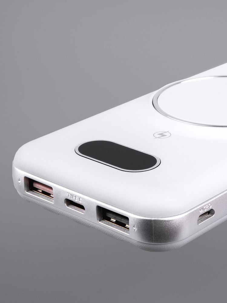 Внешний аккумулятор Omni Pro 10000 мАч, белый