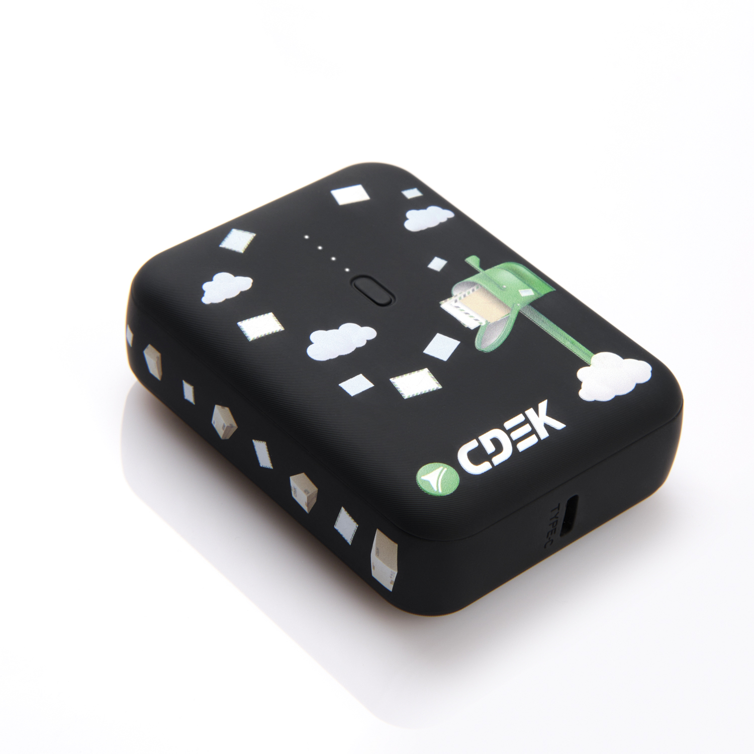 Внешний аккумулятор с функцией быстрой зарядки Формула (Formula) 10000 mAh, черный