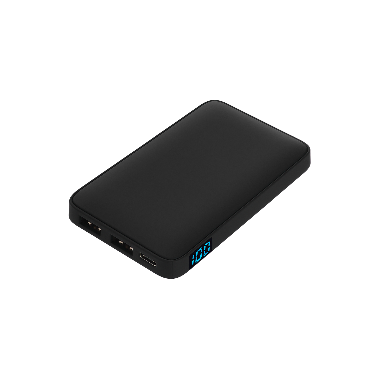 Внешний аккумулятор с подсветкой Анкор (Ancor) 5000 mAh, черный