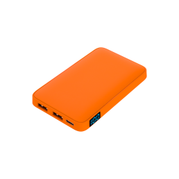 Внешний аккумулятор с подсветкой Анкор (Ancor) 5000 mAh, оранжевый