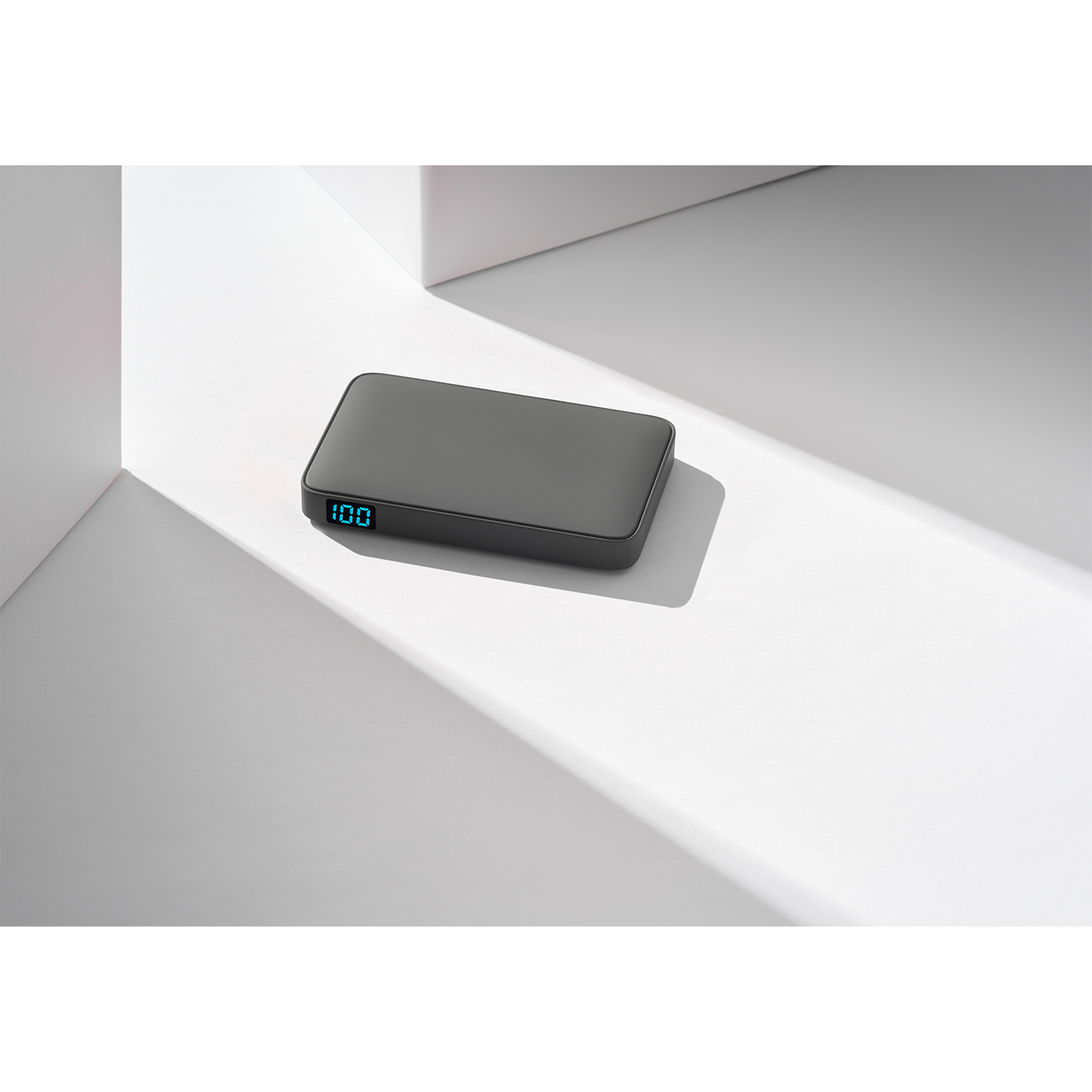 Внешний аккумулятор с подсветкой Анкор (Ancor) 5000 mAh, серый