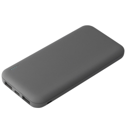 Внешний аккумулятор с подсветкой Люче (Luce) 10000 mAh, серый