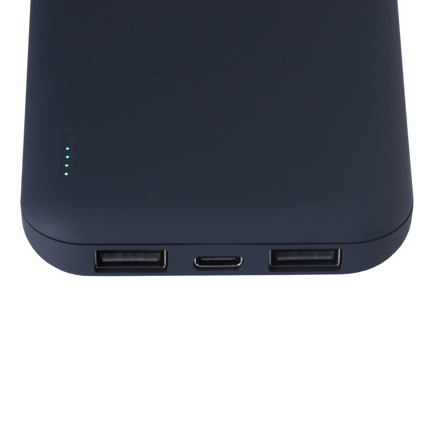 Внешний аккумулятор с подсветкой Люче (Luce) 10000 mAh, синий