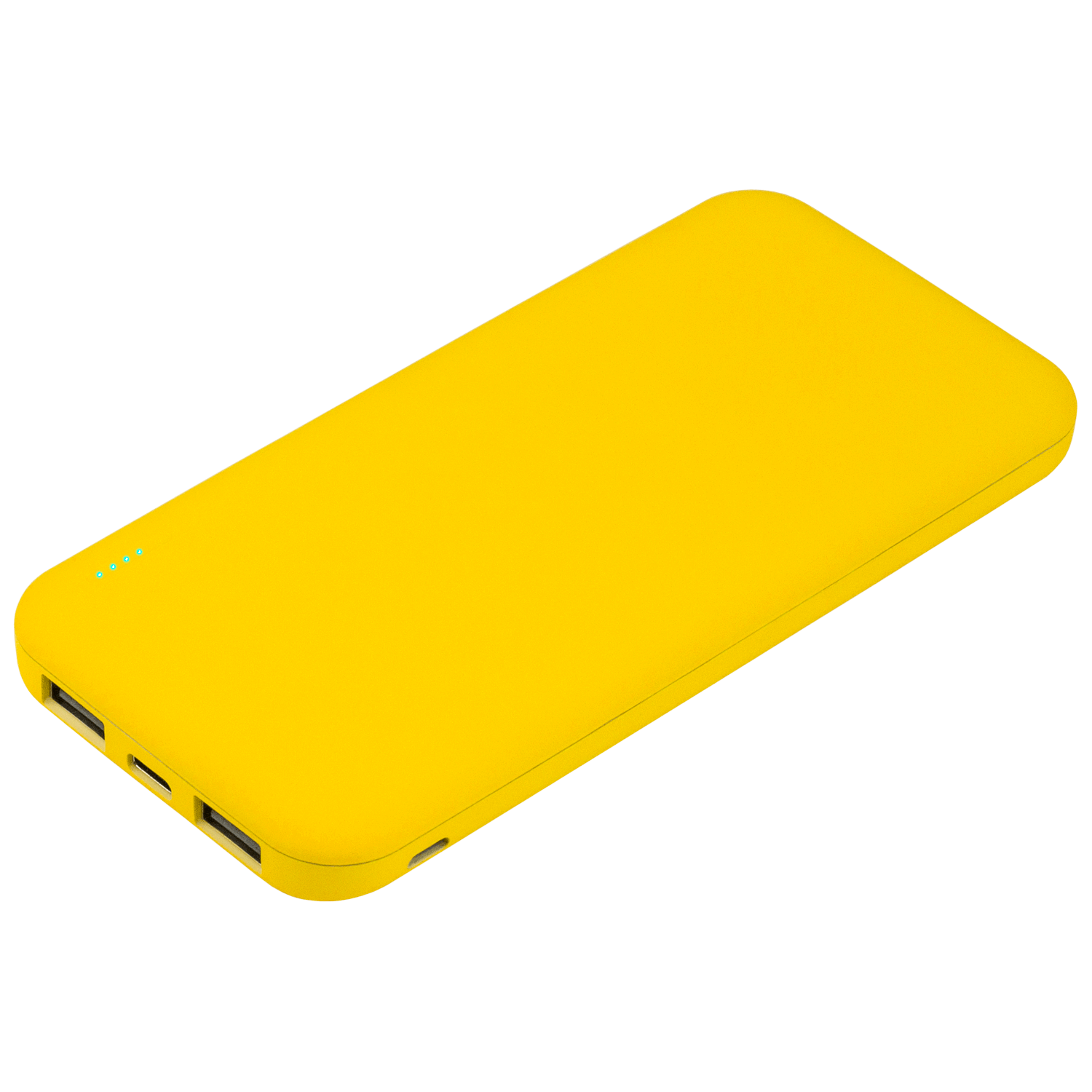 Внешний аккумулятор с подсветкой Люче (Luce) Lemoni 10000 mAh, желтый
