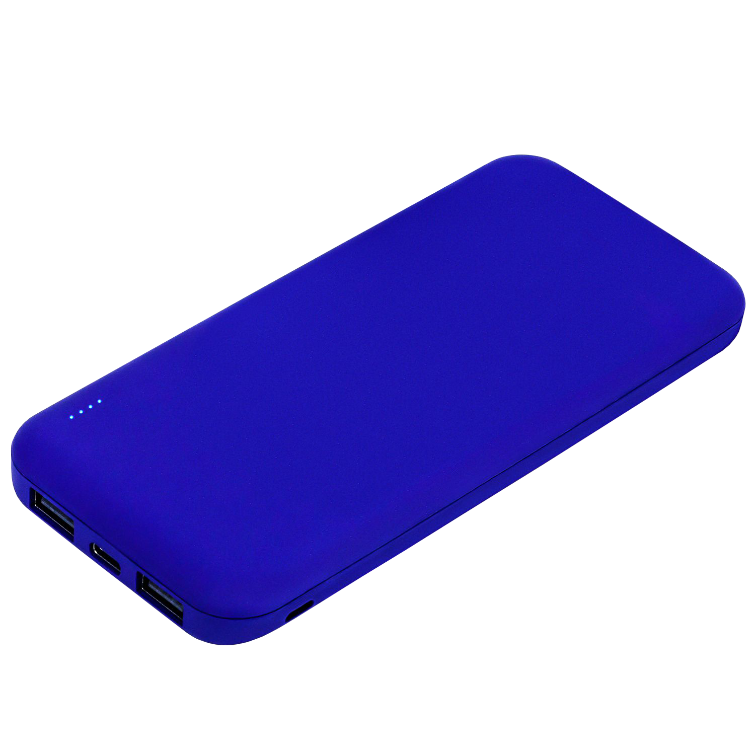 Внешний аккумулятор с подсветкой Люче Ультрамарин (Luce Ultramarine) 10000 mAh, ярко-синий