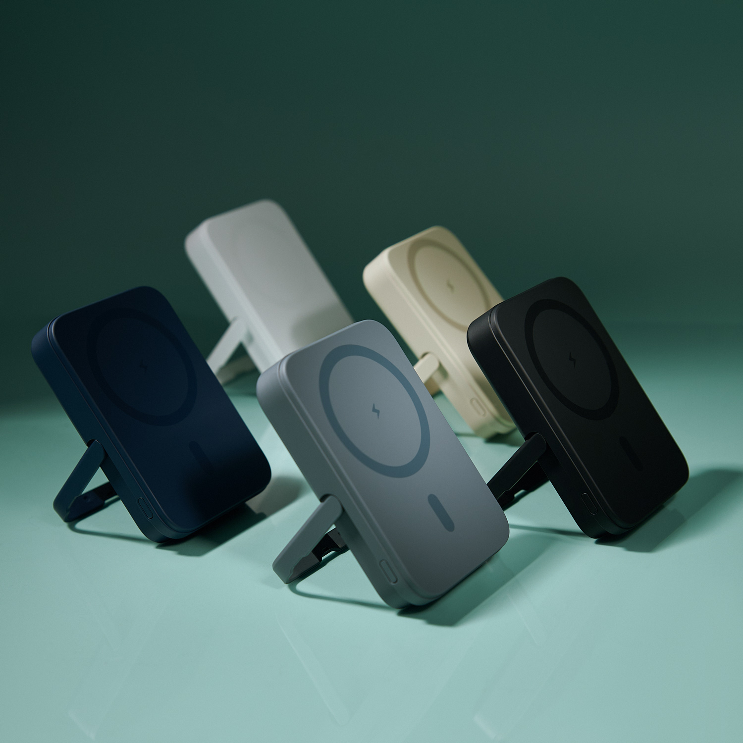 Внешний аккумулятор Юнион PD (Union PD) 10000mAh с функцией беспроводной зарядки 15W, белый