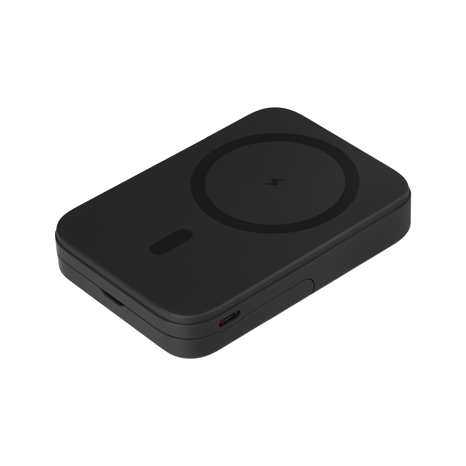 Внешний аккумулятор Юнион PD (Union PD) 10000mAh с функцией беспроводной зарядки 15W, черный