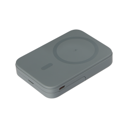 Внешний аккумулятор Юнион PD (Union PD) 10000mAh с функцией беспроводной зарядки 15W, серый