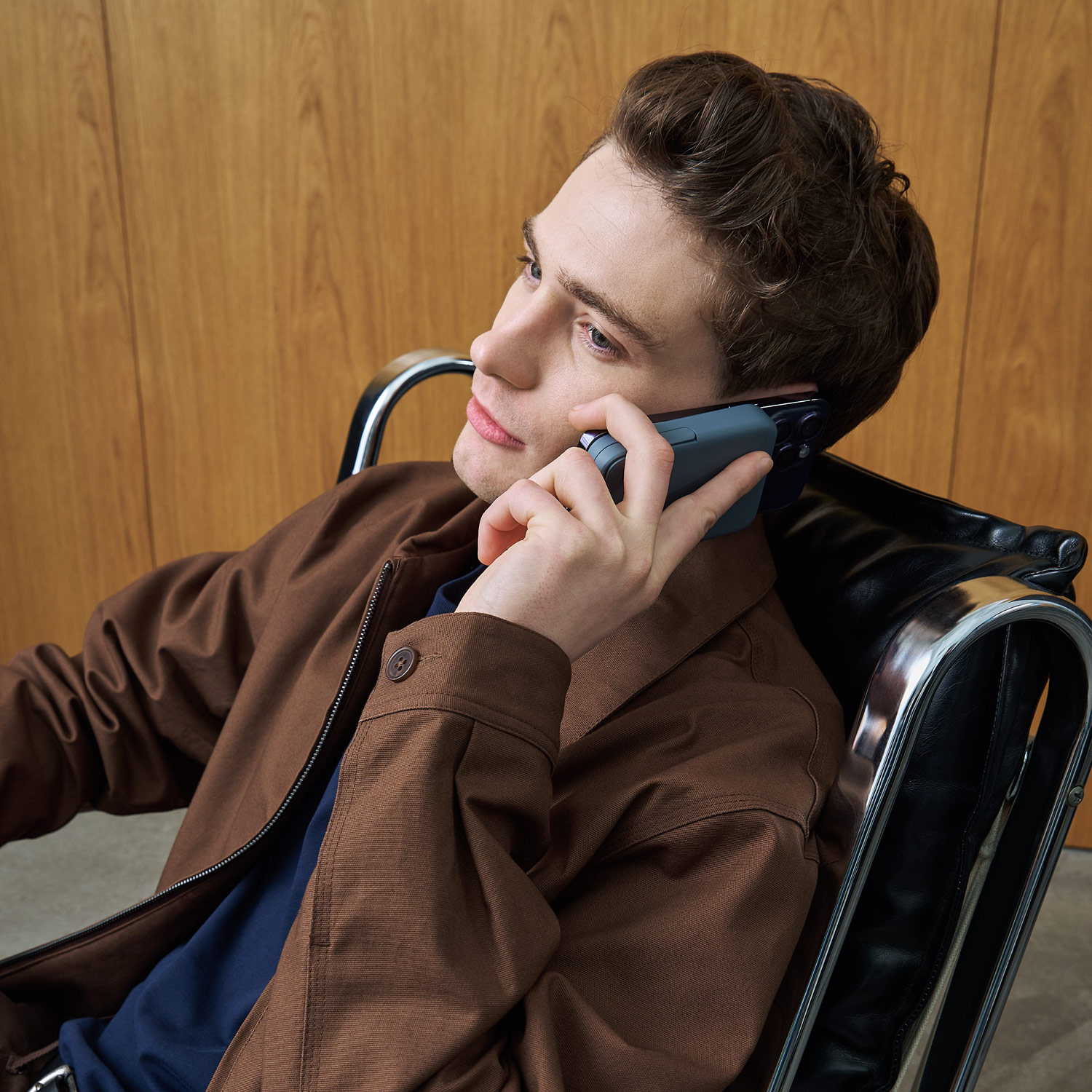 Внешний аккумулятор Юнион PD (Union PD) 10000mAh с функцией беспроводной зарядки 15W, серый