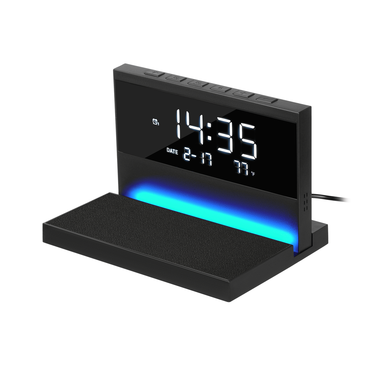 Зарядная станция с часами 15W Глори (Glory)