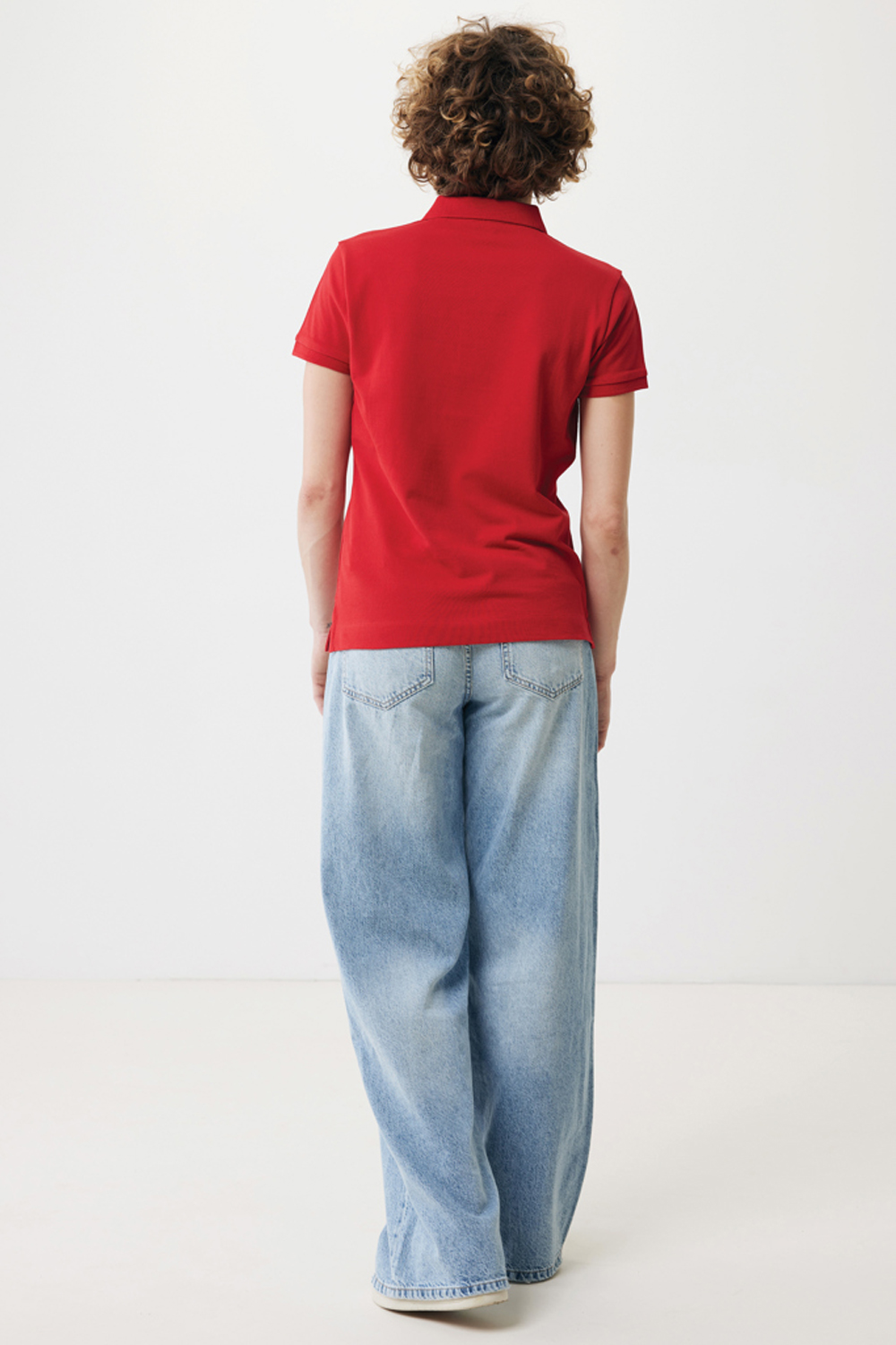 Женская рубашка поло Iqoniq Yosemite из переработанного хлопка-пике, унисекс, 220 г/м²