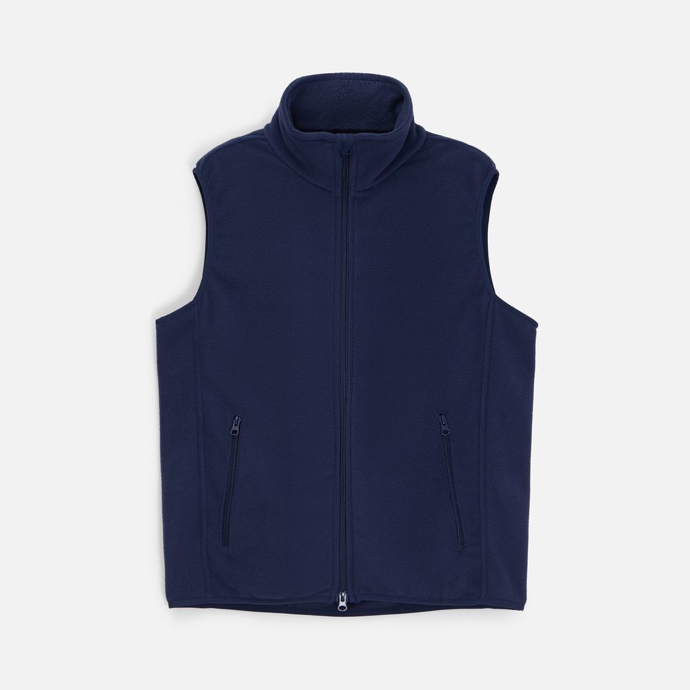 Жилет флисовый унисекс Ben Mac, темно-синий