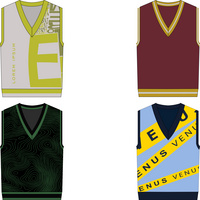 Жилет на заказ Classic Fint, полушерсть , размер S