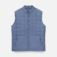 Жилет унисекс Warmbridge, синий (джинс), размер 3XL