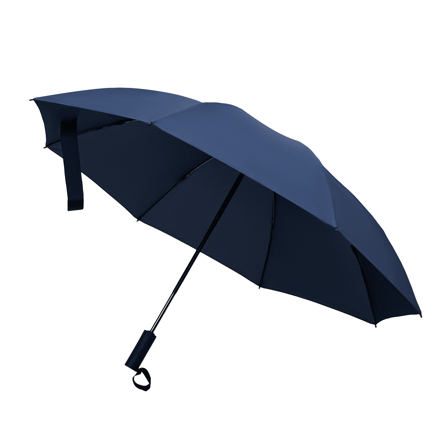 Зонт обратного сложения Олимп (Olymp), синий