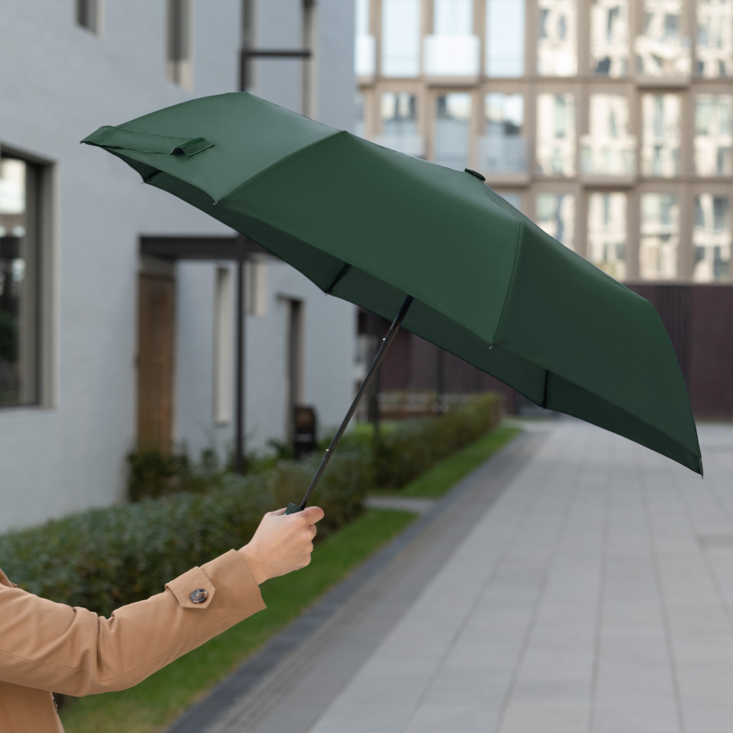 Зонт складной Атланта (Atlanta), зеленый