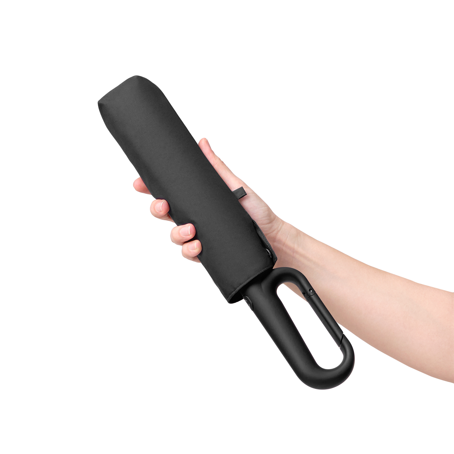 Зонт складной Азимут (Azimut), черный