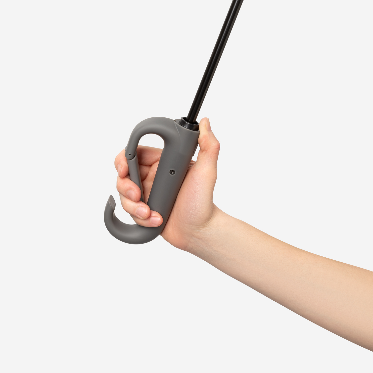 Зонт складной Азимут (Azimut), серый