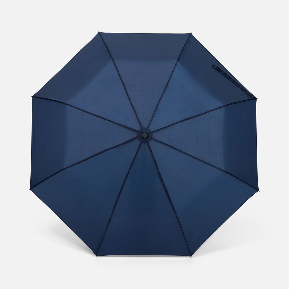 Зонт складной Basic, ver.2, темно-синий