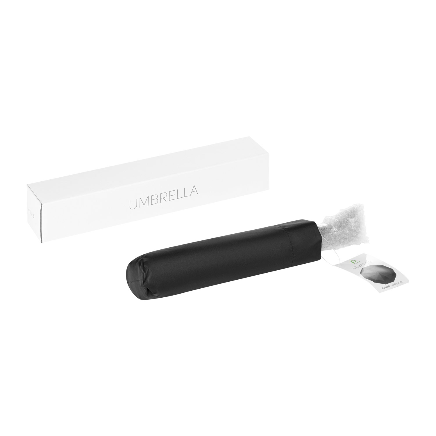 Зонт складной Леванте (Levante), черный