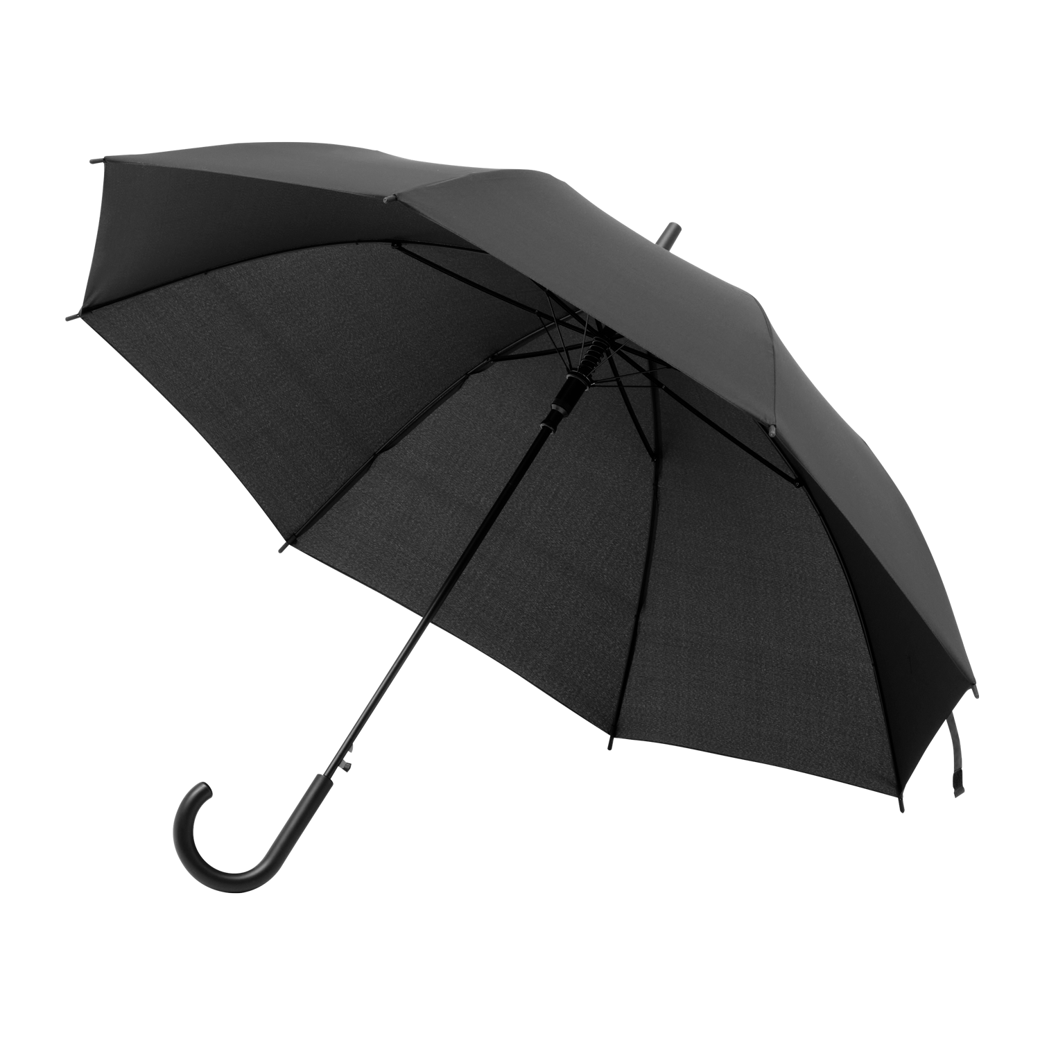 Зонт-трость Бергвинд (Bergwind), черный