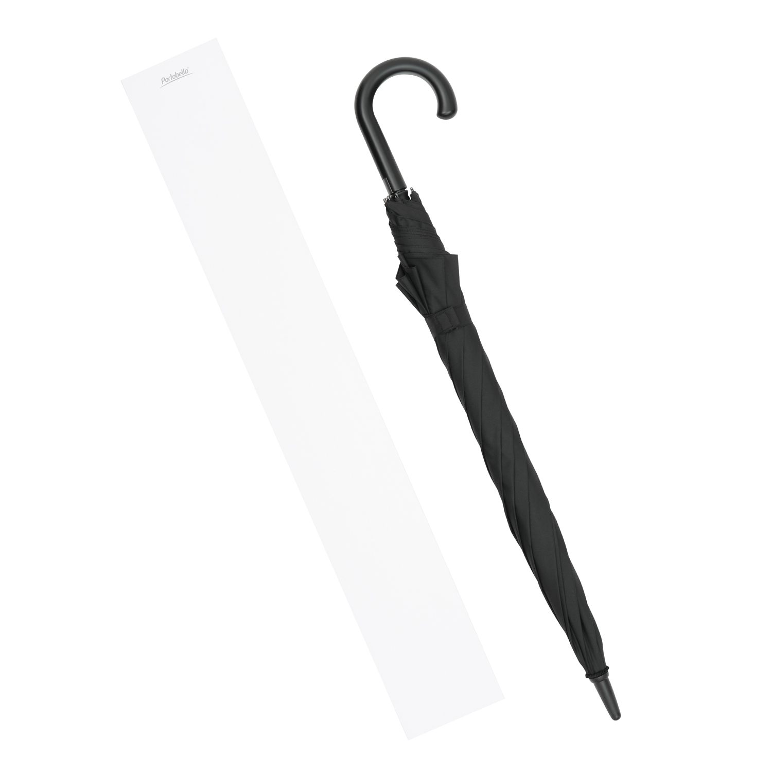 Зонт-трость Дюна (Dune), черный