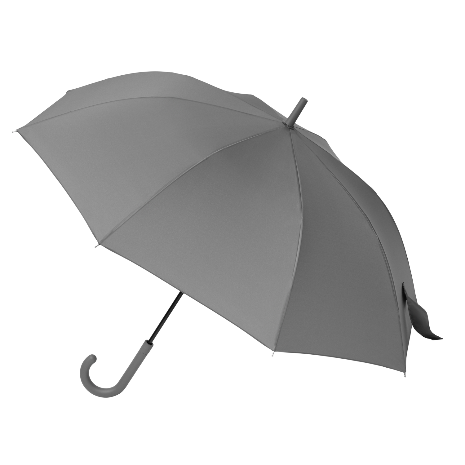 Зонт-трость Фантом (Phantom), серый